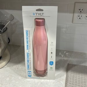 Brand new Tylt pink water bottle